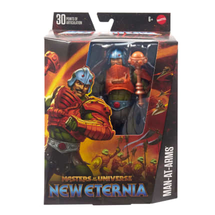Masters Of The Universe Masterverse New Eternia Man-At-Arms Action Figure Toy - Image 1 of 1