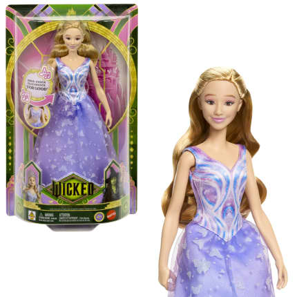 Universal Pictures’ Wicked: For Good Singing Glinda Doll, Movie-Inspired Outfit, Sings “For Good” - Image 1 of 6