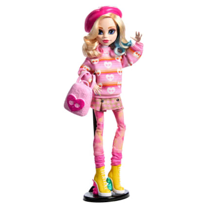 Monster High-enid Sinclair-Poupée en Tenue Rose Avec Accessoires - Imagen 1 de 6