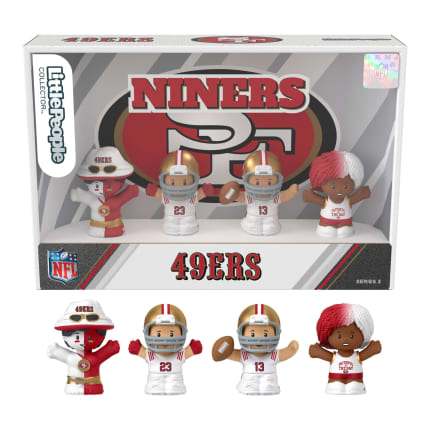 Little People Collector San Francisco 49Ers Officially Licensed NFL Special Edition Set, Series 2 - Imagen 1 de 6