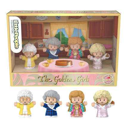 Little People Collector The Golden Girls Late Night Cheesecake, 40Th Anniversary Set For Adults & Fans - Imagem 1 de 6