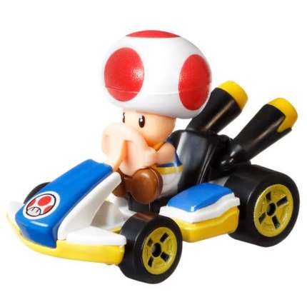 Hot Wheels Mario Kart Véhicule Toad Standard Kart - Image 1 of 4