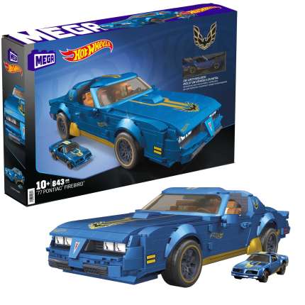 MEGA Hot Wheels Juguete de Construcción Collector GM 1977 Pontiac Firebird - Image 1 of 4