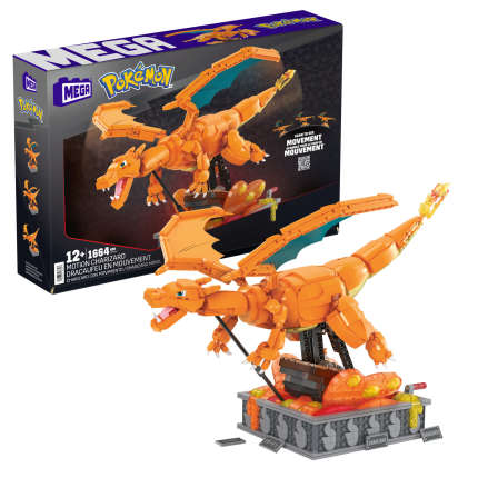 MEGA Pokémon Coffret de Construction Dracaufeu, 1664 Pièces - Imagen 1 de 1