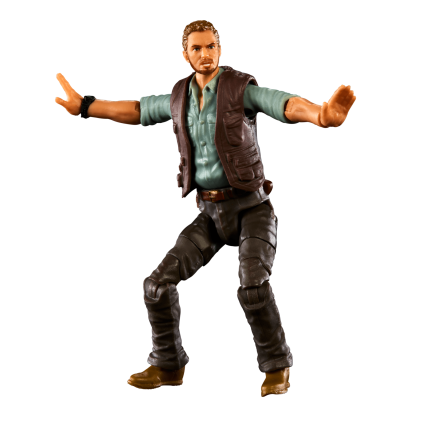 Jurassic World Hammond Collection Owen Grady Action Figure Toy With Accessories - Imagem 1 de 3