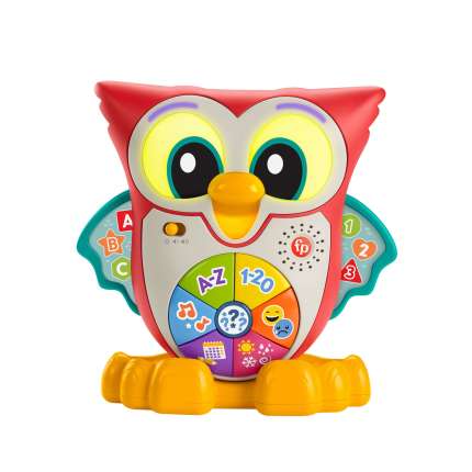 Fisher-Price Linkimals Brinquedo para Bebês Coruja Olhos Luminosos - Image 1 of 6