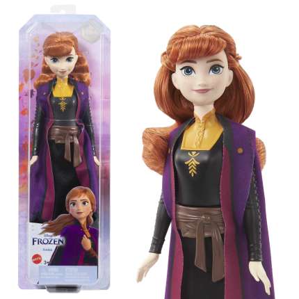 Disney Frozen Boneca Reinha Anna Frozen II Saia Cintilante - Imagen 1 de 6