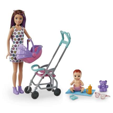 Barbie Skipper Babysitters inc Dolls And Playset - Image 1 of 6