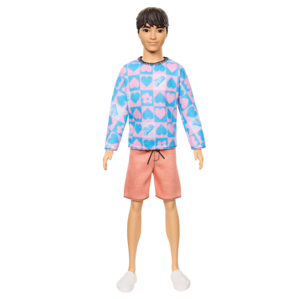 Barbie  Fashionistas  Ken  Poupée 219, Silhouette Élancée - Image 1 of 6