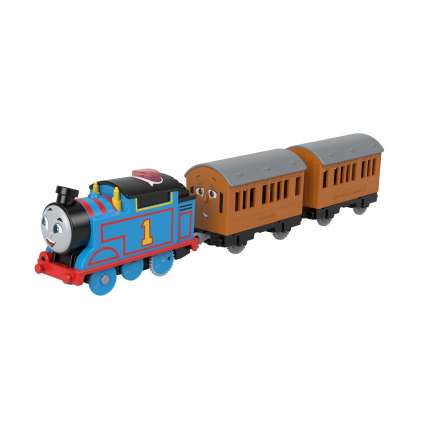Thomas & Friends Talking Thomas With Annie & Clarabel Motorized Toy Train With Sounds & Phrases - Image 1 of 6