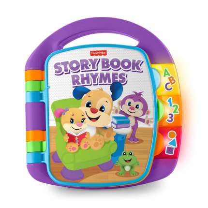 Fisher-Price Aprender e Brincar Brinquedo para Bebês Livro de Rimas - Imagen 1 de 7