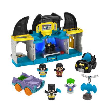 Fisher-Price Little People DC Super Friends Deluxe Batcave - Image 1 of 6