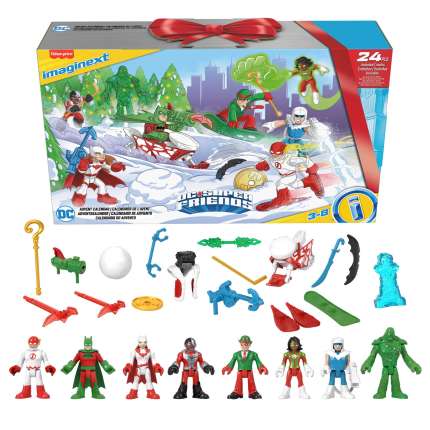 Imaginext DC Super Friends Batman Advent Calendar, 24-Piece Preschool Toys - Image 1 of 6