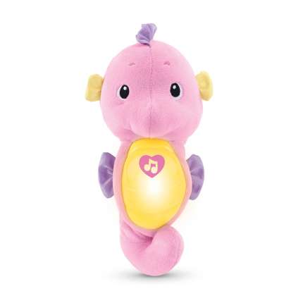 Fisher-Price Soothe & Glow Seahorse, Pink, With Lights & Sounds - Image 1 of 6