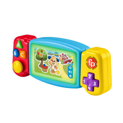 Fisher-Price Aprender e Brincar Brinquedo para Bebês Videogame Portátil Aprende Comigo - Image 1 of 7