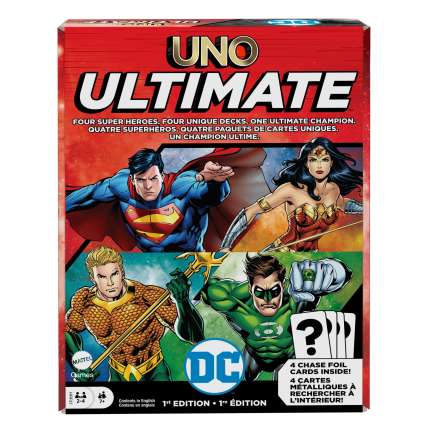 UNO Ultimate DC  Card Game With Collectible Foil Cards - Image 1 of 6