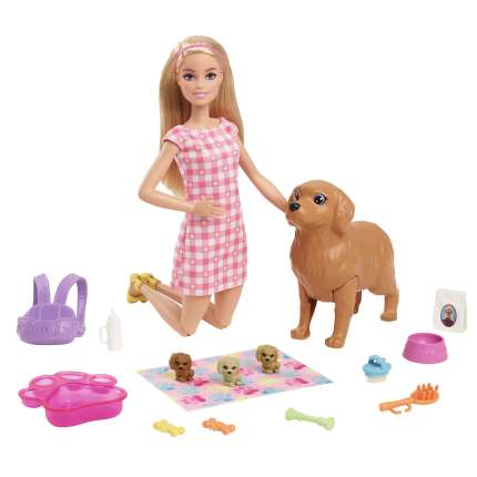 Barbie Doll And Pets - Image 1 of 6