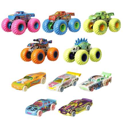Hot Wheels Monster Trucks Glow in The Dark Collection - Image 1 of 6