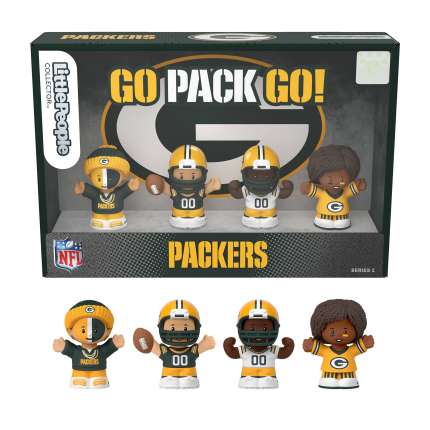 Little People Collector Green Bay Packers Special Edition Set For Adults & NFL Fans, 4 Figures - Image 1 of 6