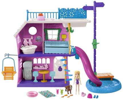 Polly Pocket Set de Juego Casa del Lago de Polly - Image 1 of 6