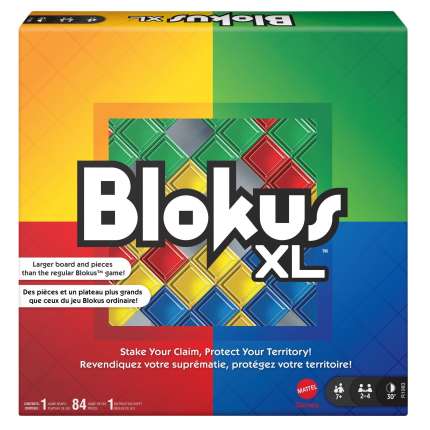 Blokusxl  Jeu de Société Familial, Plateau et Pièces Surdimensionnés - Image 1 of 6