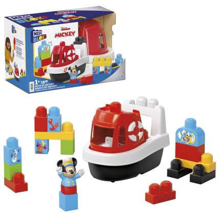 Mega Bloks Disney Jogo de Construção Barco do Mickey - Image 1 of 5