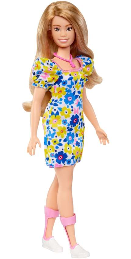 Barbie Fashionistas Poupée Atteinte de Trisomie 21 Avec Robe - Image 1 of 6