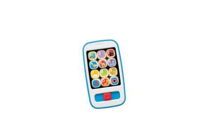 Fisher-Price Ríe y Aprende Juguete para Bebés Smartphone de Aprendizaje Azul - Imagen 1 de 3