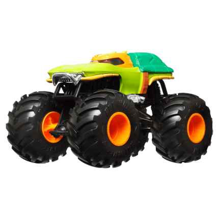 Hot Wheels Monster Trucks Vehículo de Juguete Michaelangelo Escala 1:24 - Image 1 of 4