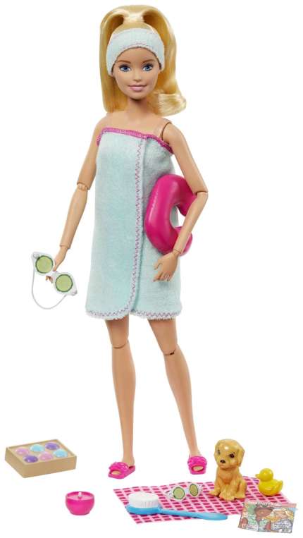 Barbie Fashion & Beauty Boneca Conjunto Bem Estar Dia de Spa - Imagen 1 de 6