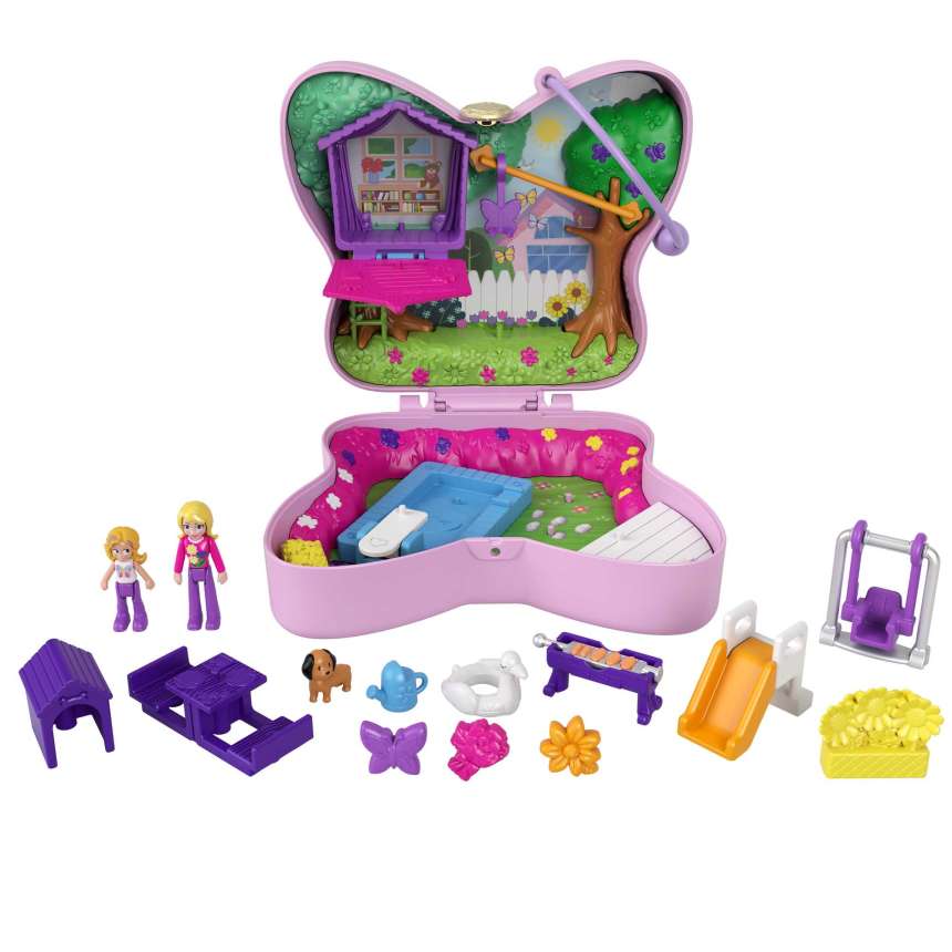 Polly Pocket Cofanetto Giardino Delle Farfalle - Image 1 of 7