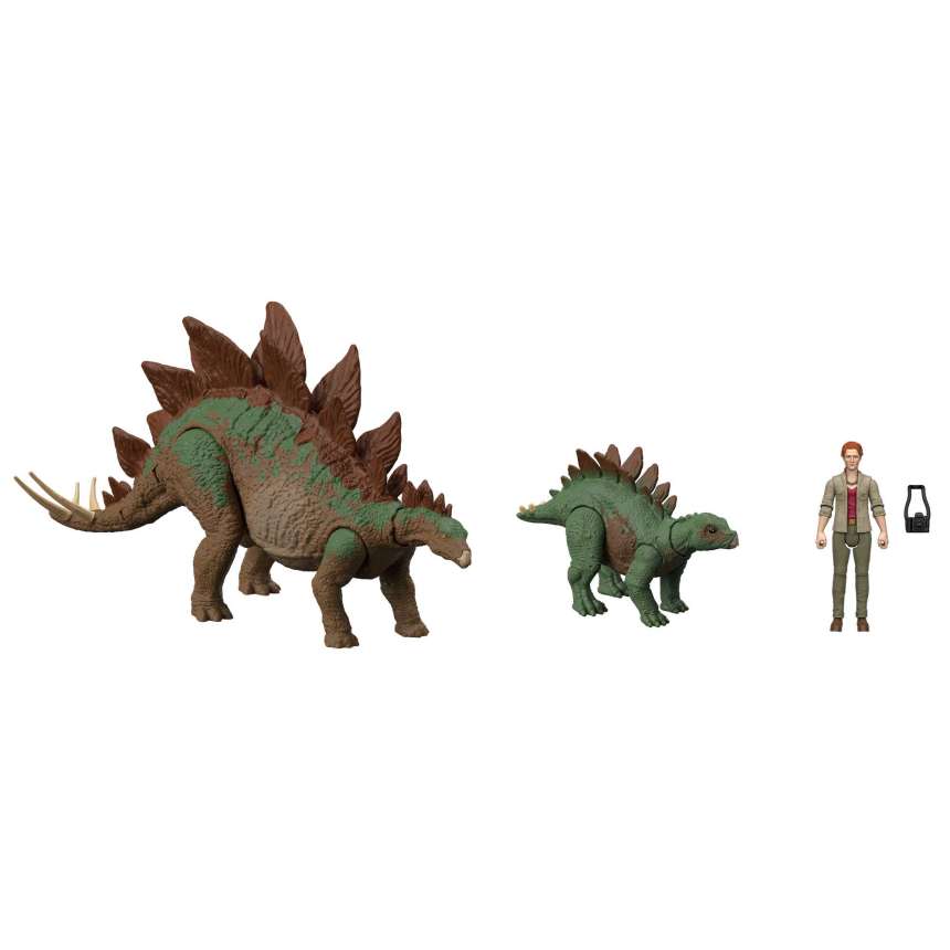 Jurassic World Legacy Collection Dr. Sarah Harding & Stegosaurus Pack - Image 1 of 6