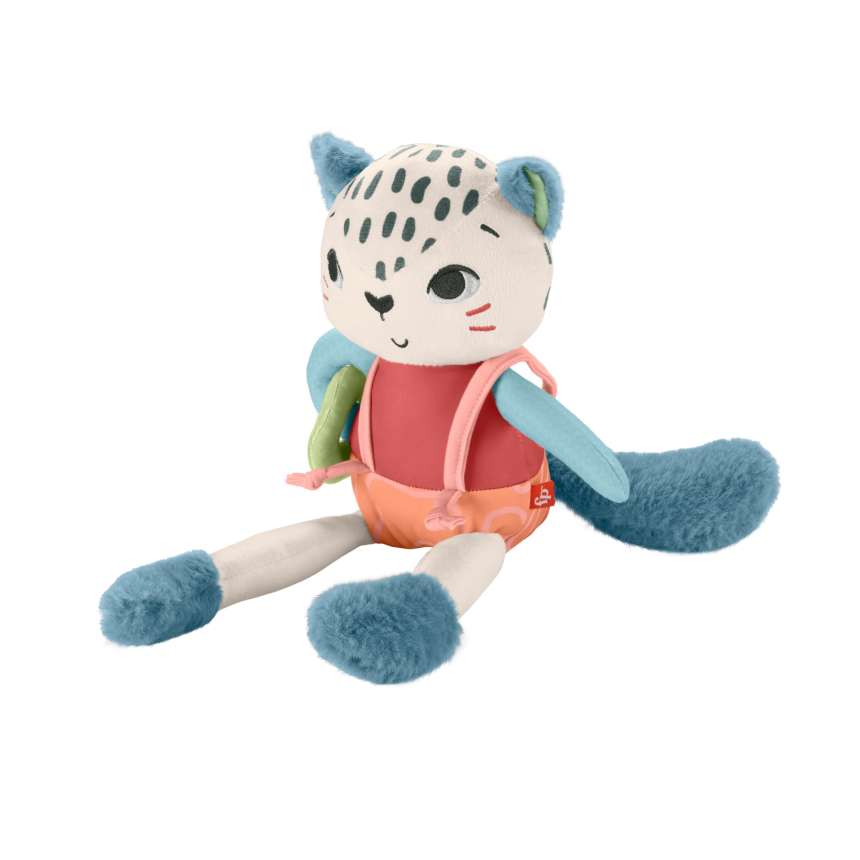 Fisher-Price Planet Friends Stipplezier Sneeuwluipaard Baby Zintuiglijk Speelgoed - Image 1 of 6