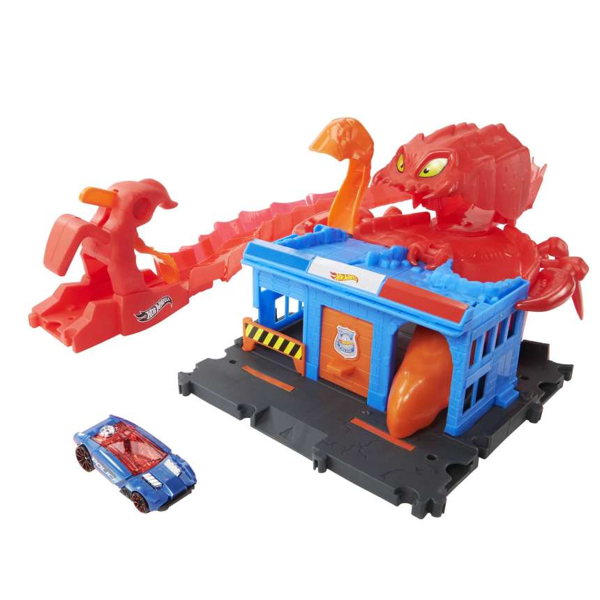 Набор игровой Hot Wheels Сити Полицейский участок со скорпионом - Image 1 of 7