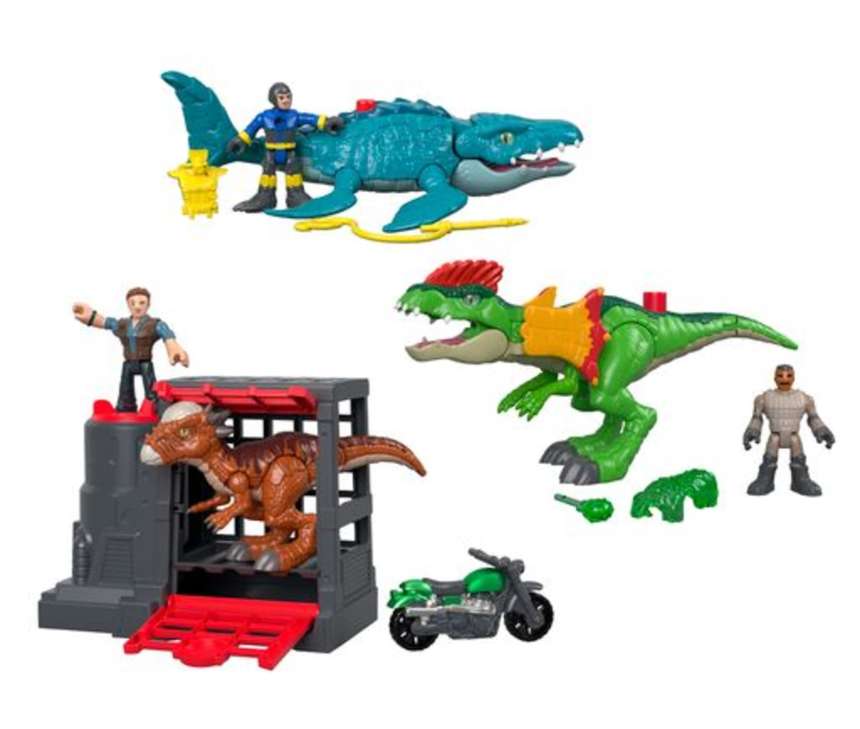 Imaginext® Мир Юрского Периода® динозавры с фигуркой в ассортименте - Image 1 of 4
