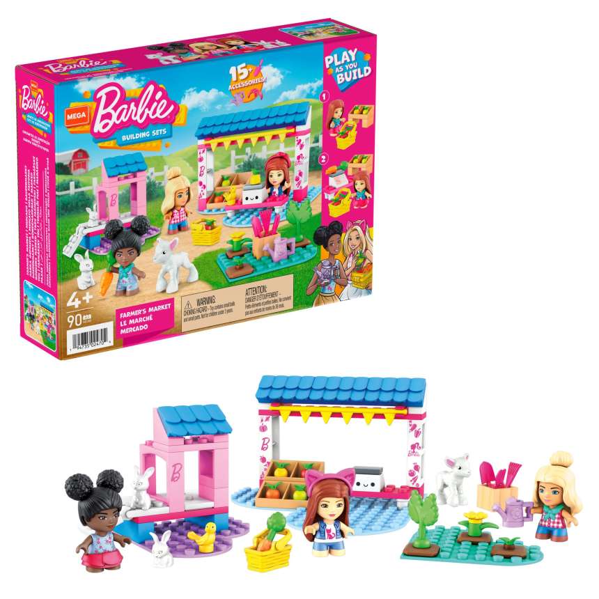Конструктор для детей Mega Construx Barbie Фермерский рынок - Image 1 of 8