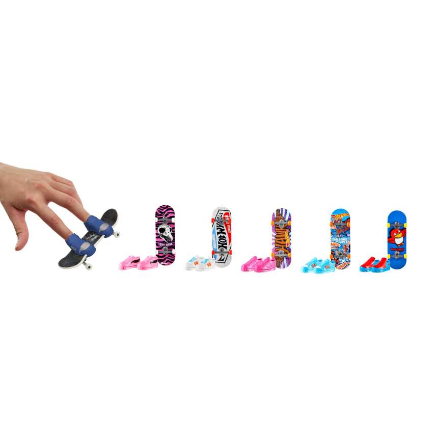 Hot Wheels Skate Tony Hawk Deskorolka + Buty Do Jazdy Palcami Asortyment - Image 1 of 8