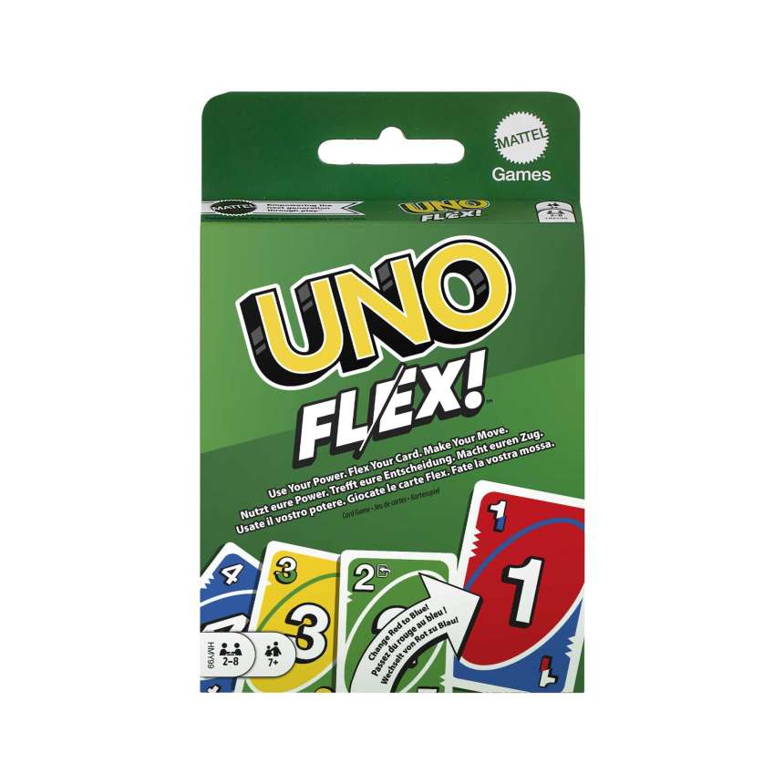 Mattel Games - Uno Flex - Jeu De Cartes Famille - 7 Ans Et + - Image 1 of 6