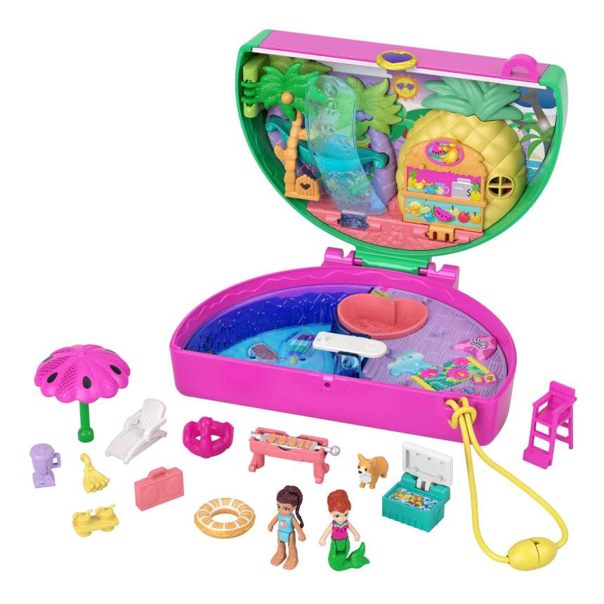 Polly Pocket Watermelon Pool Party Compact - Image 1 of 6