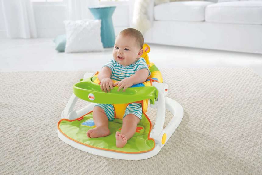 Sit-Me-Up Floor Seat with Tray - Image 1 of 4