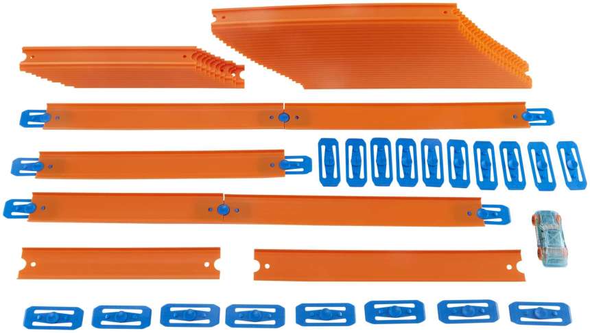 Hot Wheels Car & Mega Track Pack - Image 1 of 6