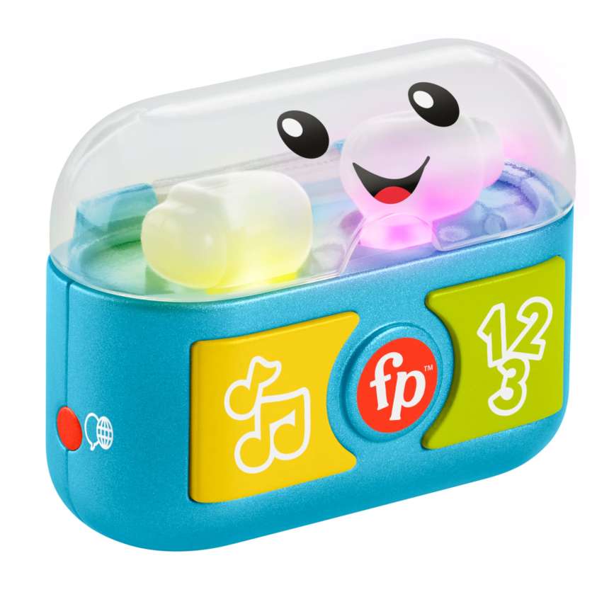 Fisher-Price Eğlen Ve Öğren Eğlenceli Kulaklıklar, Birden Fazla Dil Desteği Bulunan Müzikli, Eğitici Oyuncak - Image 1 of 6
