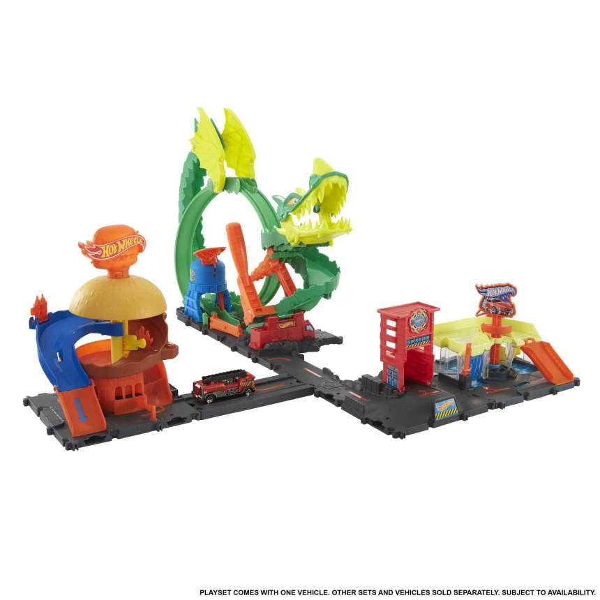 Hot Wheels® Νέες Βασικές Πίστες City - Image 1 of 12