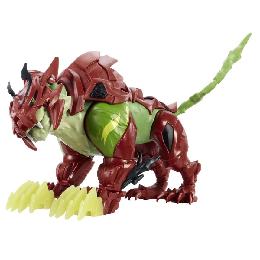 Masters Of The Universe: Action Figure He-Man Con Moto Ground Ripper - Ispirato Alla Serie Netflix, Altezza 14cm (5.5") E Veicolo 20cm (8"), Funzioni Di Attacco, Regalo Per Bambini 4+ Anni