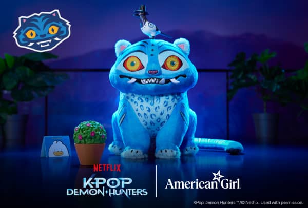 American Girl x KPop Demon Hunters Derpy Plush and Accessories set