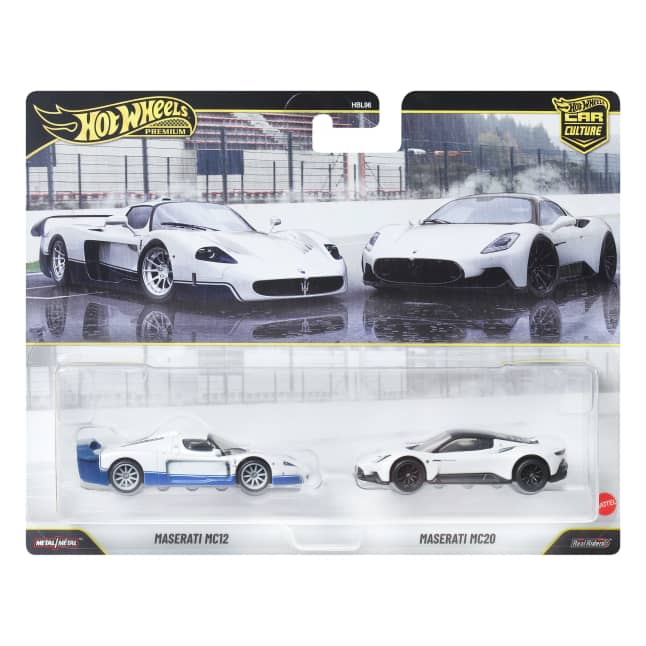 Hot Wheels Premium Car Culture, Maserati, 1:64 Ölçekli Metal Araçlardan Oluşan 2'Li Paket - Bild 1 von 