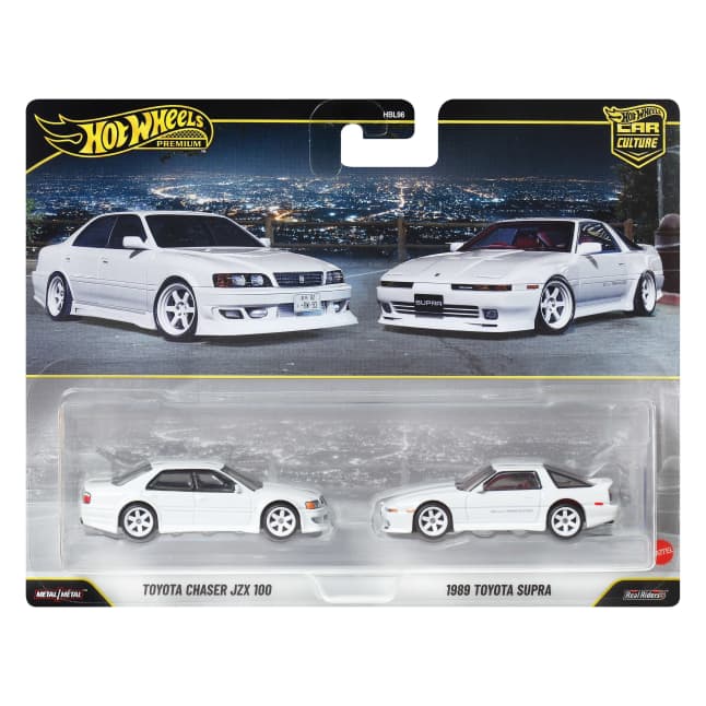 Hot Wheels Premium Car Culture Touge, 1:64 Ölçekli Metal Toyota Araçlardan Oluşan 2'Li Paket - Image 1 of 