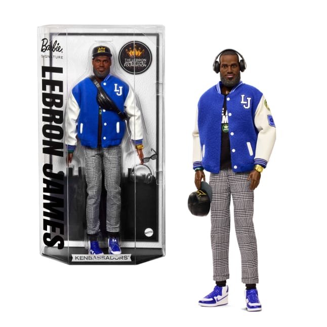 Barbie-Poupée Lebron James Kenbassadors-Avec Accessoires - Imagen 1 de 6