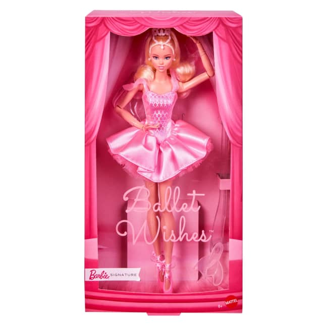 Barbie-Barbie Danseuse Étoile-Poupée En Tutu Rose Satiné - Imagen 1 de 6