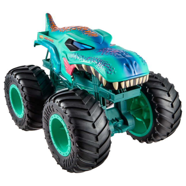 Hot Wheels-Monster Trucks Xxl-Avec Grandes Roues Et Détails Brillants - Imagen 1 de 6